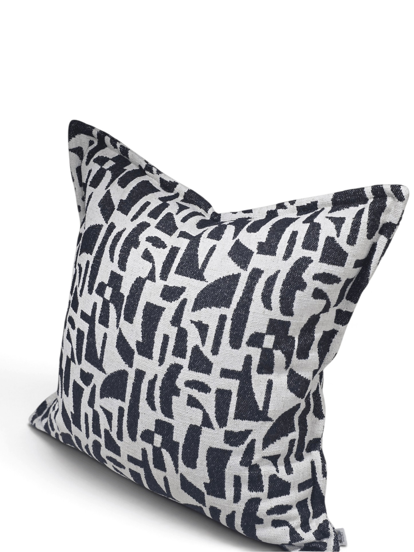 Kuba abstract feather cushion