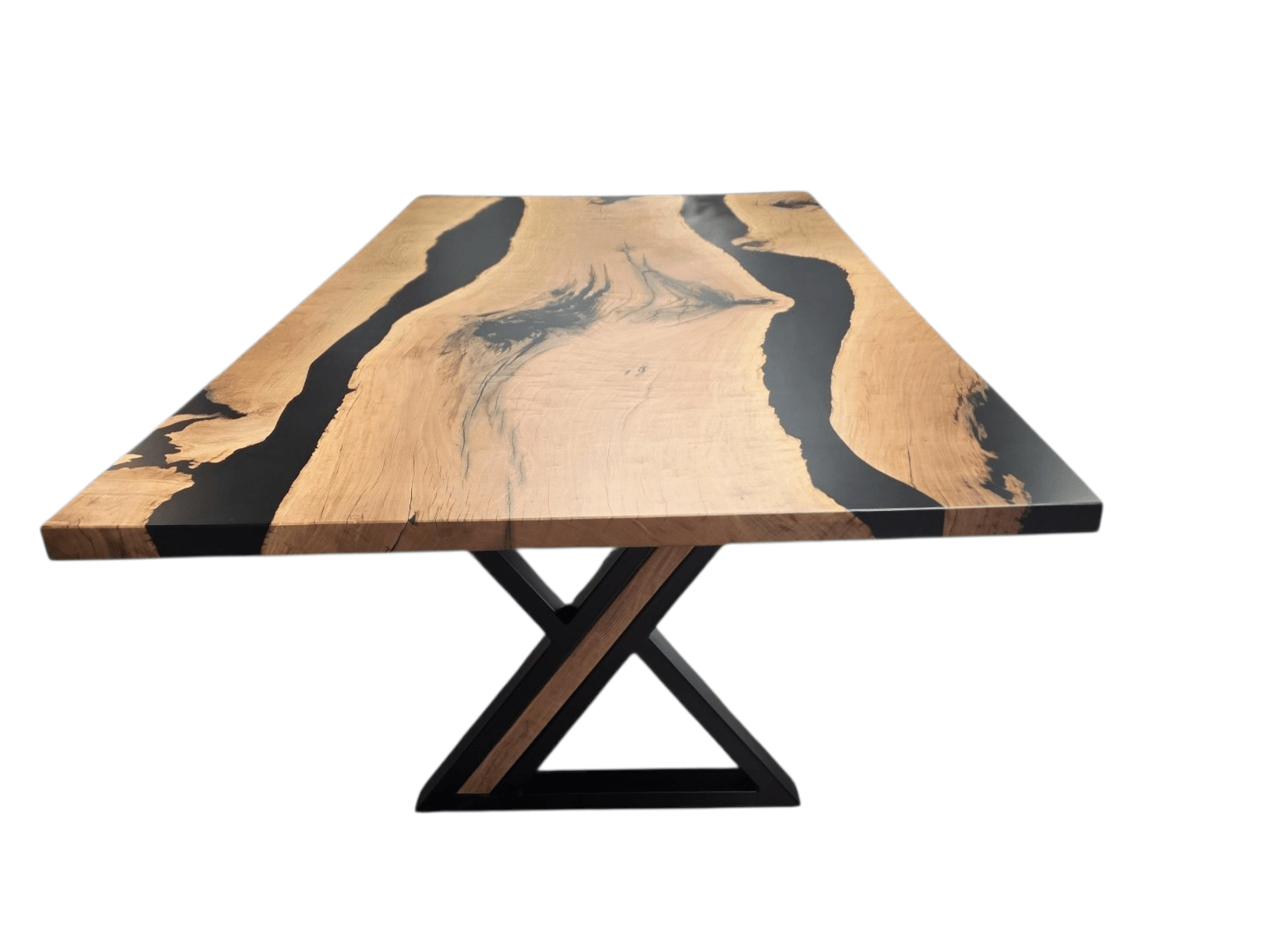 Tsitsikamma geometric yellowwood table