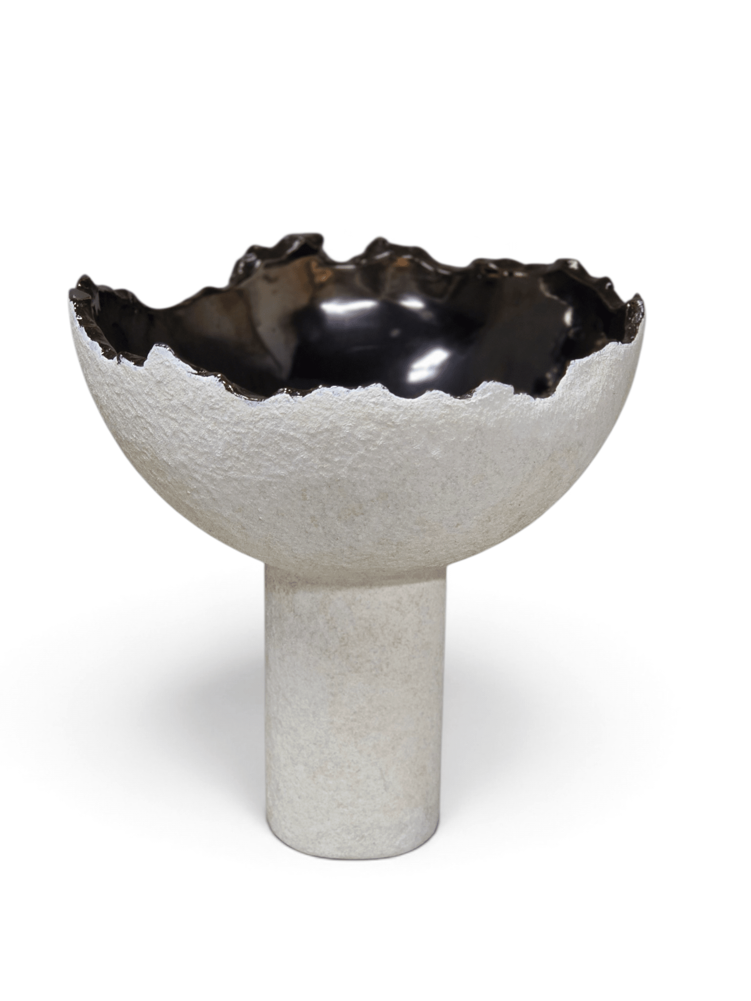 Volcanic stone bowl