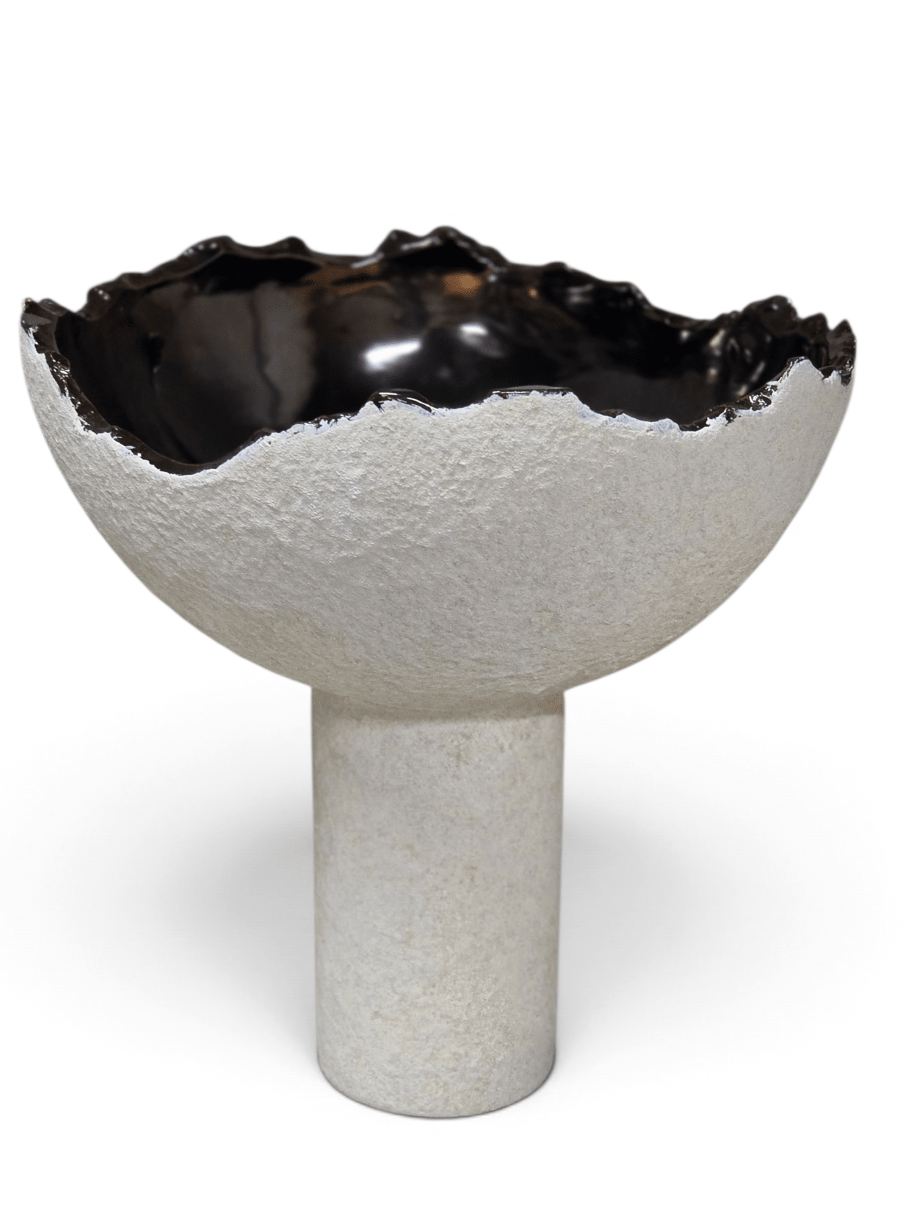 Volcanic stone bowl